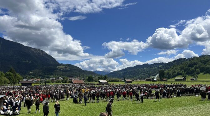 Alpenregionstreffen der Schützen in Garmisch