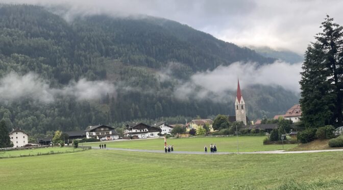 Schutzengelprozession in Obervintl